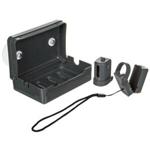 Coleman Soap Dish and Toothbrush Holder - Black, One Size